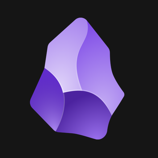 Obsidian app icon