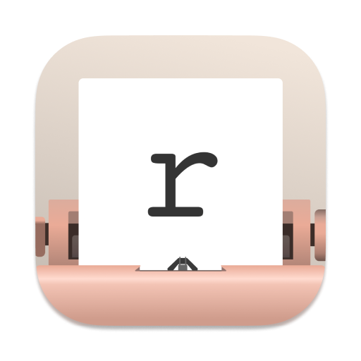 Retrotype app icon